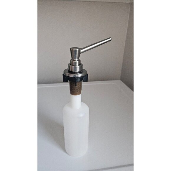Countertop soap dispenser Brushed nickel - Picture 1 of 7